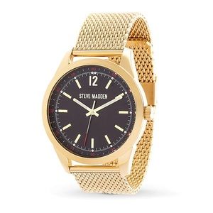 NEW Steve Madden gold watch